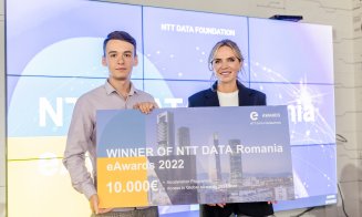 Premiile NTT DATA eAwards. Compania japoneză din domeniul IT premiază un start-up românesc