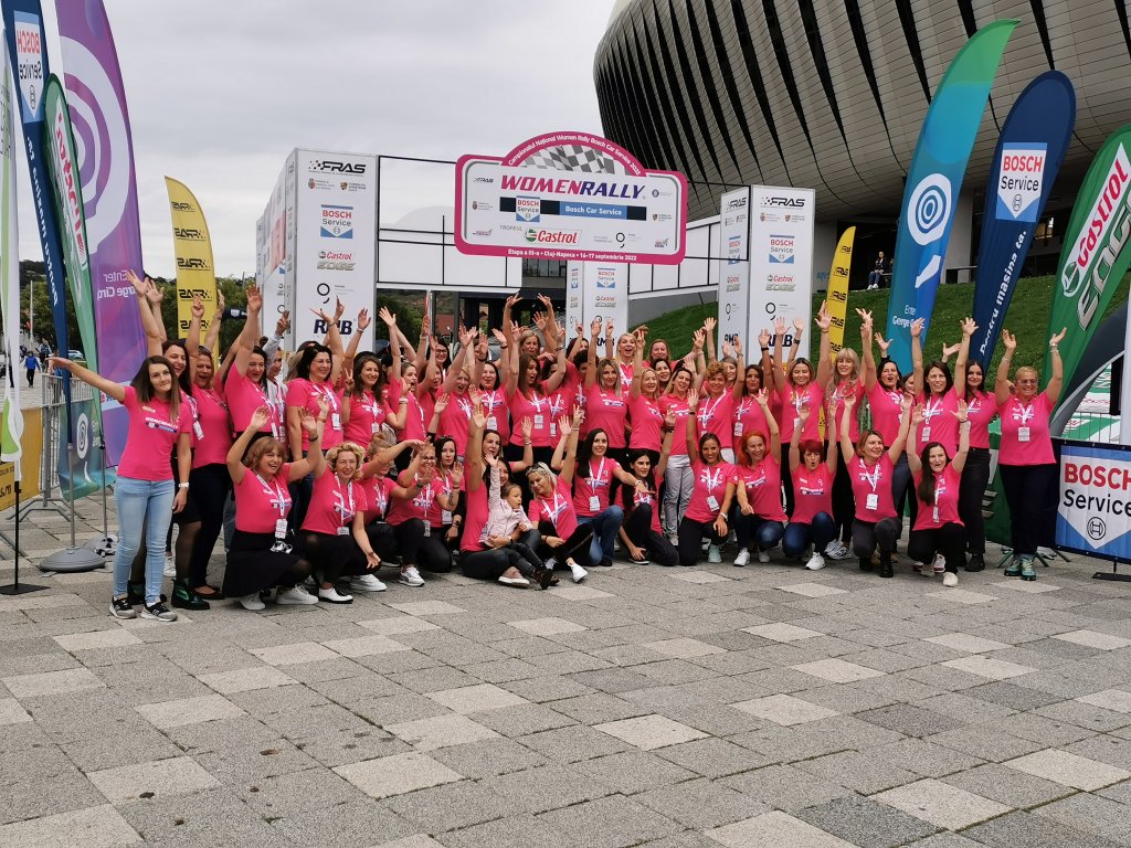 S-a dat startul Women Rally Cluj-Napoca 2022