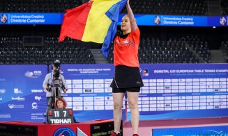 Cluj: AUR pentru România la Europenele U-21 de tenis de masă / Primarul Boc a înmânat medaliile