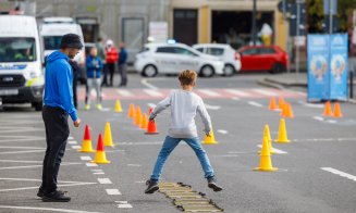 Săptămâna Europeană a Mobilității la Cluj-Napoca: latura de Est a Pieței Unirii a fost deschisă pentru pietoni