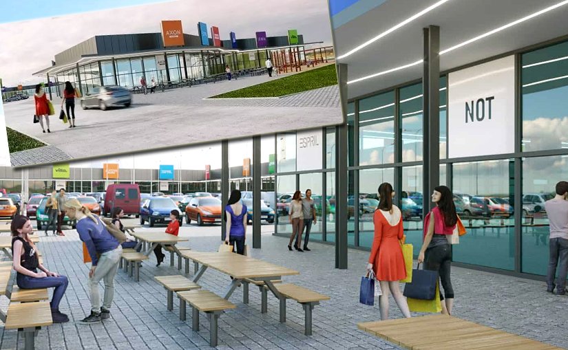Mall-ul din Turda, fără McDonalds şi KFC? Locațiile FunShop Park au zona de food-court în exterior