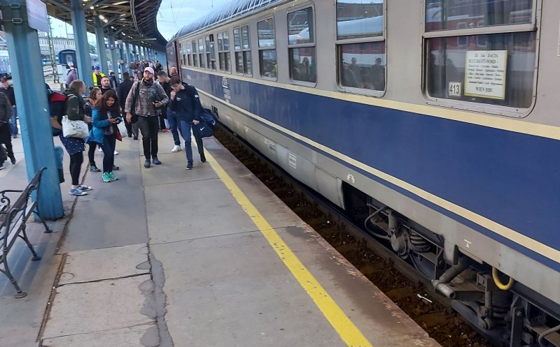 Călătorii unui tren București - Viena, dați jos la Budapesta! Ce s-a întâmplat