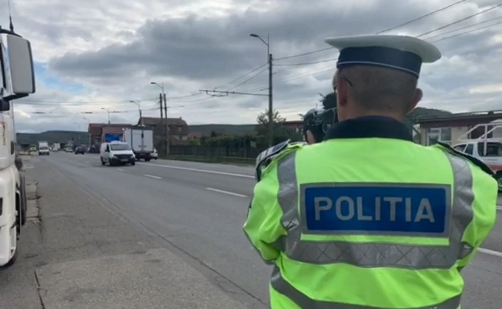 ROADPOL SAFETY DAYS la Cluj. Zeci de vitezomani trași pe dreapta și peste o sută de amenzi în câteva ore