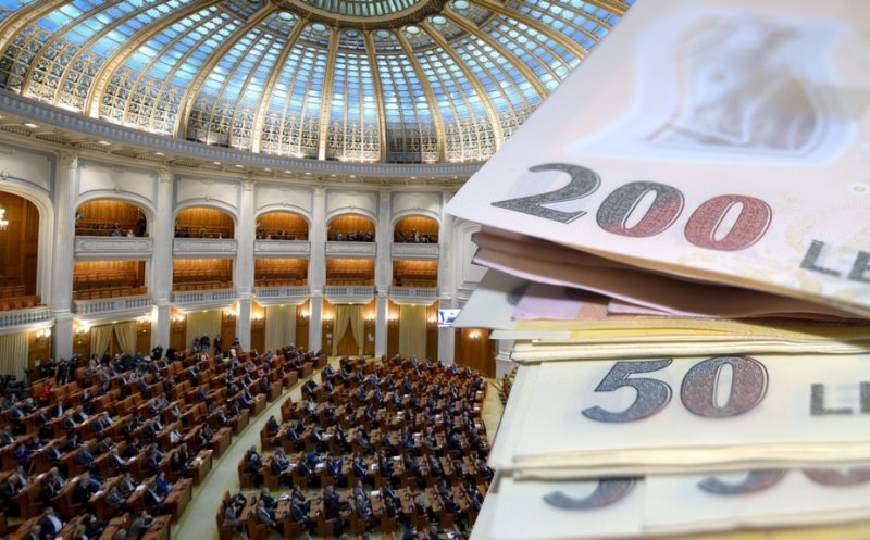 Salarii majorate cu 2.000 de lei brut pentru aleşii statului, în timp ce mulţi români se zbat cu venituri lunare sub 2.000 de lei