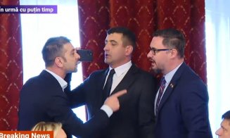 Scandal mare în Parlament. George Simion, aproape să se ia la bătaie cu un deputat PSD