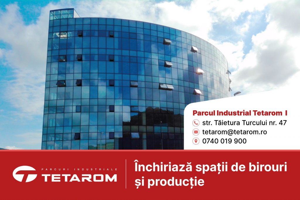 TETAROM organizează LICITAȚIE PUBLICĂ pentru închirierea unei clădiri de birouri în Cluj-Napoca