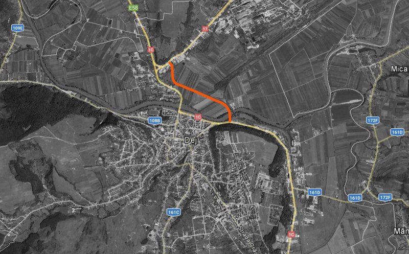 Centură de ocolire a Dejului, pe fonduri europene