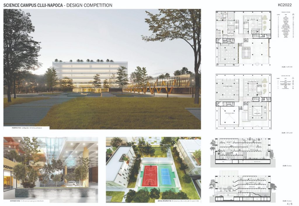 Cum va arăta Campusului Științific din Cluj-Napoca. Contract de 1.7 milioane euro