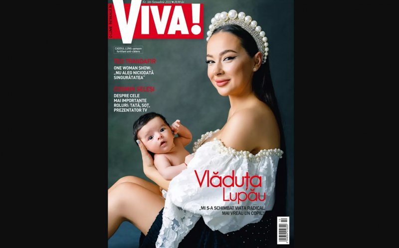 Vlăduța Lupău şi Iair, vedetele de pe coperta VIVA pe luna octombrie
