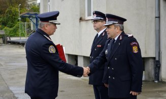 Un colonel și un locotenent de la ISU Cluj au trecut în rezervă