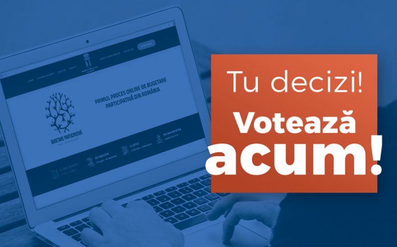 START VOT! în cadrul procesului Bugetare participativa Cluj-Napoca 2022