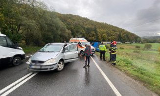 Accident pe Cluj - Oradea. Un bărbat a ajuns la spital