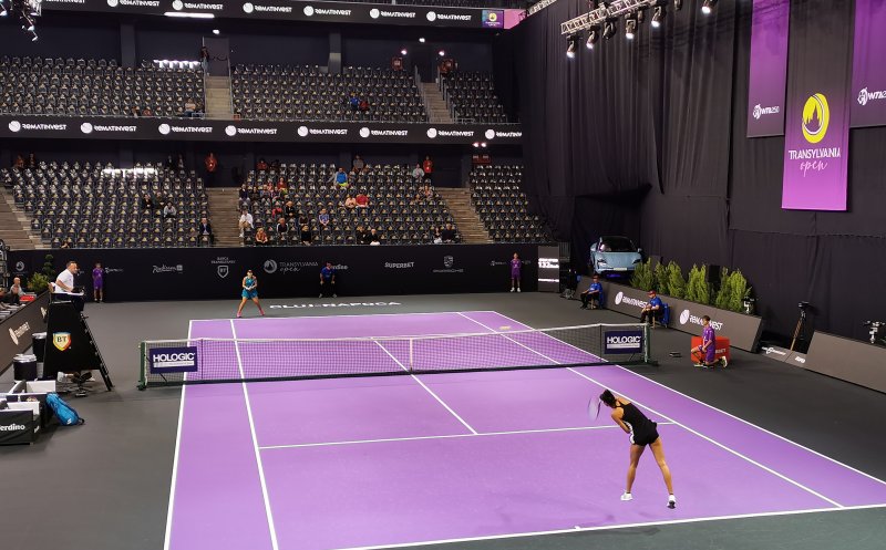 Transylvania Open 2022. Oceane Dodin a câștigat primul meci al turneului