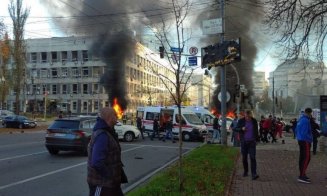 Ambasada României de la Kiev, aproape să fie lovită de o rachetă rusească