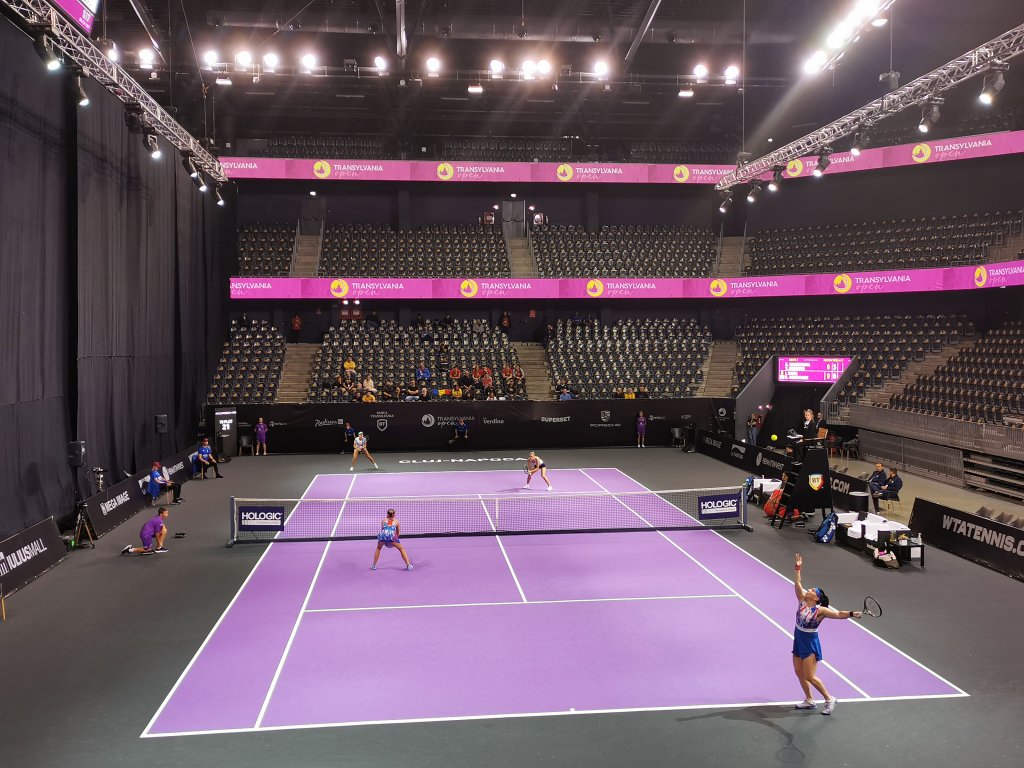 Surpriză la Transylvania Open 2022. Deținătoarele trofeului de dublu, eliminate încă din primul tur