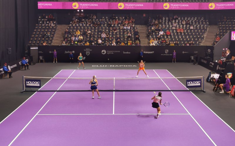 Transylvania Open 2022. Niculescu și Dart câștigă în fața perechii J. Cristian/Ruse în primul tur