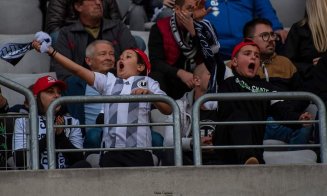 Noua generaţie de ultraşi ai lui "U": "S-ajung să sar și io la gol pe gard, să flutur steagu' nostru într-o zi"