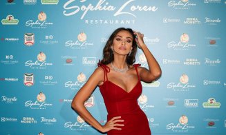 Mădălina Ghenea a strălucit la Milano, la deschiderea restaurantului Sophiei Loren