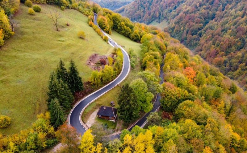 Toamna ruginie de Transilvania. Imagini de vis din Apuseni