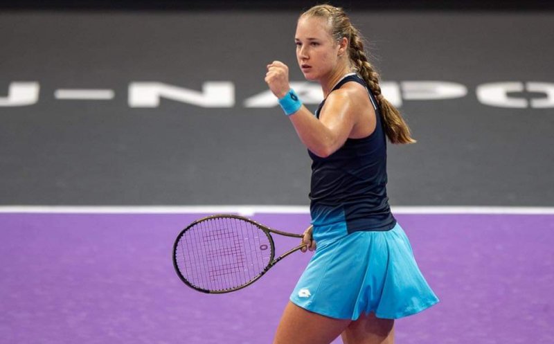 Anna Blinkova este noua campioană de la Transylvania Open
