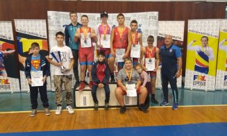 Juniorii luptători de la CSM Cluj-Napoca, locul 2 în Finala Campionatului Naţional