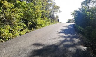 S-a terminat asfaltarea pe un nou drum județean din Cluj. Cum arată acum