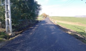 S-a terminat asfaltarea pe un nou drum județean din Cluj. Cum arată acum