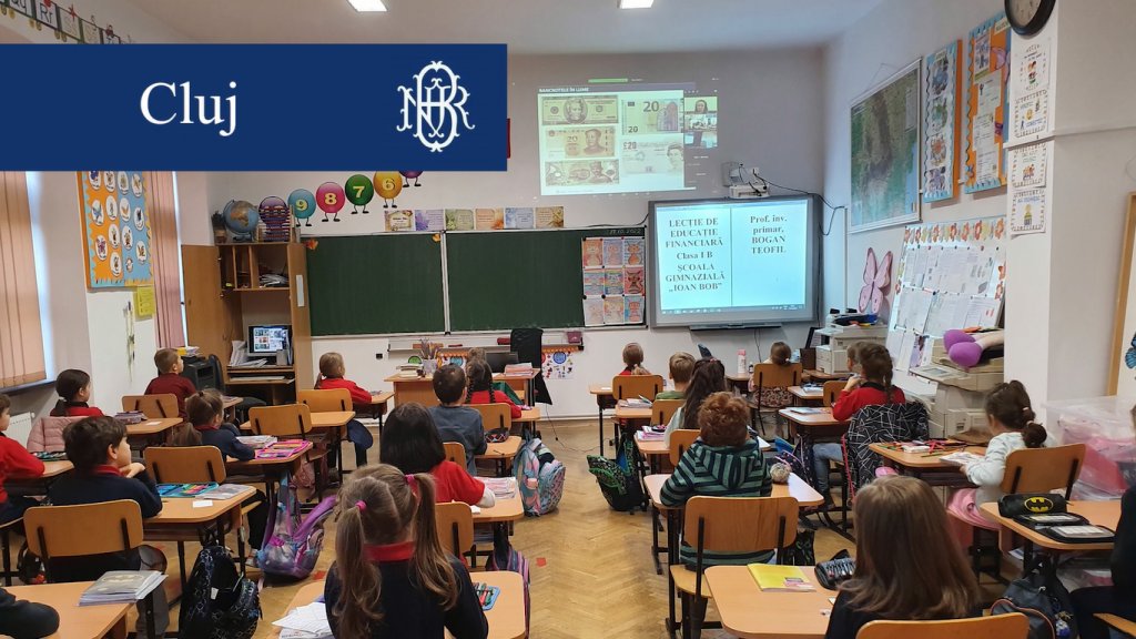Educație financiară la Cluj. Au participat peste 12.000 de elevi din județ și din Bistrița-Năsăud