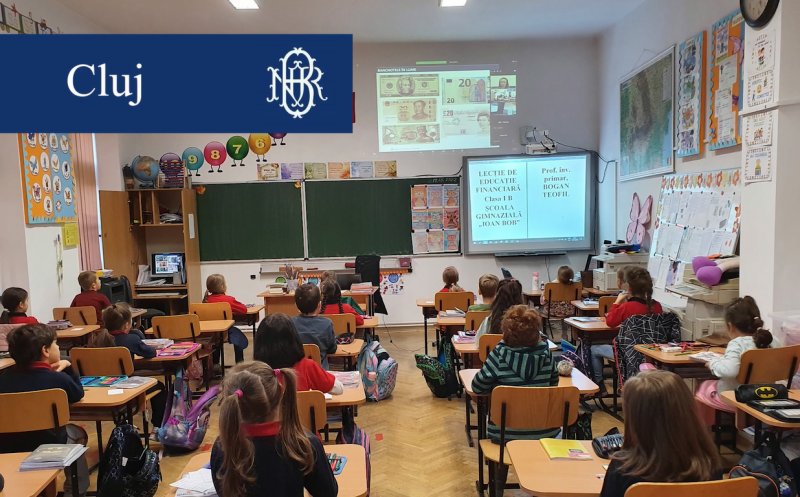 Educație financiară la Cluj. Au participat peste 12.000 de elevi din județ și din Bistrița-Năsăud