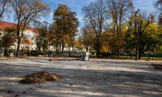 Emil Boc, pe şantierul din Parcul Ștefan cel Mare: "Lucrările sunt într-o ușoară întârziere, dar pot fi finalizate până la sfârșitul anului"