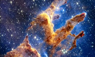 ”Stâlpii Creației”, spectacol cu praf de stele de pe telescopul spațial al NASA