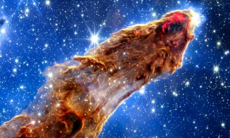 ”Stâlpii Creației”, spectacol cu praf de stele de pe telescopul spațial al NASA