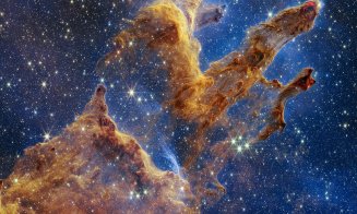 ”Stâlpii Creației”, spectacol cu praf de stele de pe telescopul spațial al NASA