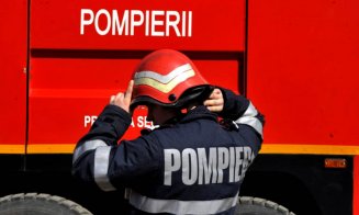 INCENDIU pe strada Eroilor, din Florești. De la ce a pornit focul