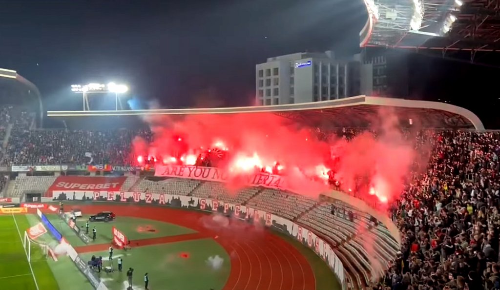 RECORD de asistență în SuperLiga, pe arena din Cluj-Napoca, la derbyul "U" Cluj - CFR Cluj