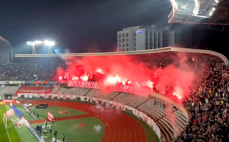 RECORD de asistență în SuperLiga, pe arena din Cluj-Napoca, la derbyul "U" Cluj - CFR Cluj