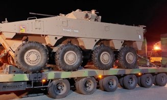 Operația "Balaur". Două convoaie cu tehnică militară franceză au intrat în România