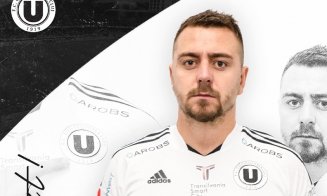 Andrei Miron, prezentat oficial la "U" Cluj: "Sunt fericit că am semnat. Am ajuns la un club de tradiție"