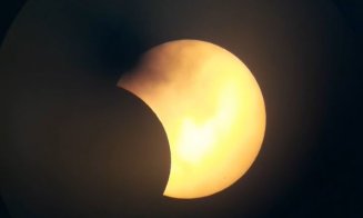 ECLIPSA parțială de Soare, IMAGINI LIVE