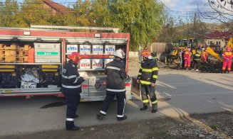 Intervenție de urgență la Cluj: Bărbat prins sub un mal de pământ/ Elicopterul SMURD, la fața locului / Semne incompatibile cu viața