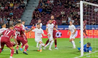 Derby "feroviar" în Giulești. CFR Cluj joacă pe terenul Rapidului