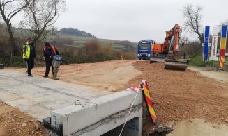 Reparații pe un important drum județean din Cluj. A început deja asfaltarea