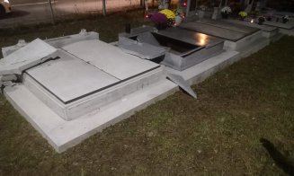 Morminte vandalizate în Cluj-Napoca