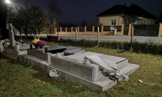 Morminte vandalizate în Cluj-Napoca