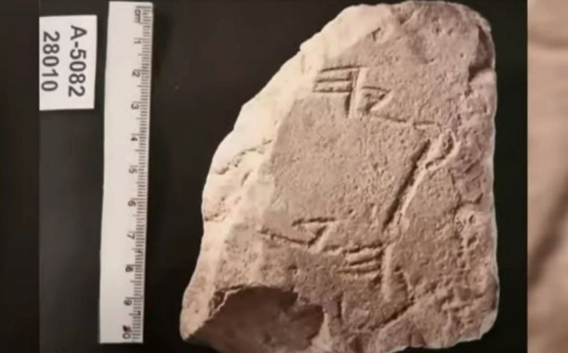 Descoperire majoră a arheologilor: Placă de calcar cu inscripții din vremea regelui Ezechia al Iudeii