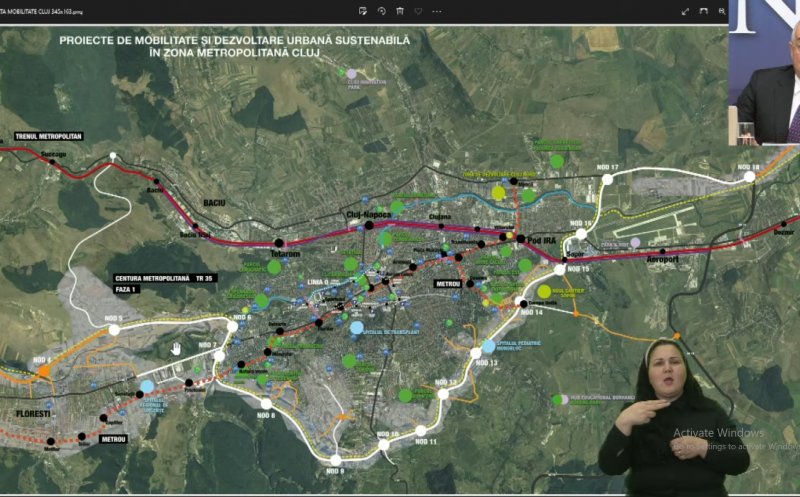 Ziua de Cluj | Care este TRASEUL primei etape din Centura Metropolitană a  Clujului. Se începe cu accesul la Spitalul Regional, DN1 Florești la 6 benzi