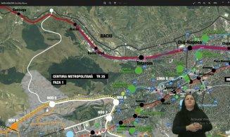 Care este TRASEUL primei etape din Centura Metropolitană a Clujului. Se începe cu accesul la Spitalul Regional, DN1 Florești la 6 benzi