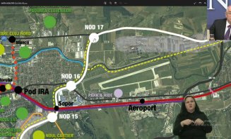 Care este TRASEUL primei etape din Centura Metropolitană a Clujului. Se începe cu accesul la Spitalul Regional, DN1 Florești la 6 benzi