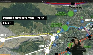 Care este TRASEUL primei etape din Centura Metropolitană a Clujului. Se începe cu accesul la Spitalul Regional, DN1 Florești la 6 benzi