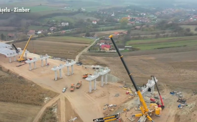 Ministrul Transporturilor: „Mobilizare maximă pe trei şantiere de peste 43 de km ale Autostrăzii Transilvania!”